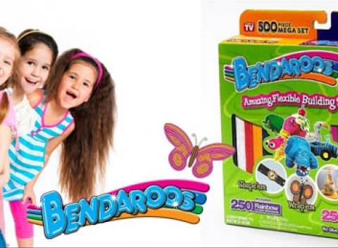 BENDAROOS - magické voskové šnúrky, ktoré k sebe lepia a sú neuveriteľné pevné. Vymodelujte si dinosaura, jednorožca či šperky v 3D. 