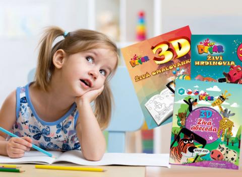 Nechajte hrdinov ožiť vďaka živým omaľovánkam. Jednoducho si vyberte knihu, vymaľujte obrázky a ponorte sa do vlastného dobrodružstva.