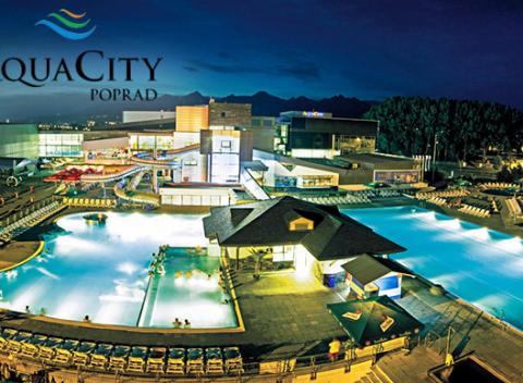 Prežite deň plný zábavy a odpočinku v Aquaparku AquaCity Poprad alebo v najväčšom dvojpodlažnom wellness centre na Slovensku.