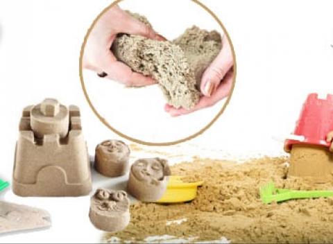Zázračný tekutý piesok pre deti aj pre dospelých. Umožňuje deťom zdokonaľovať sa v ich zručnostiach. Vyskúšajte túto novinku!   