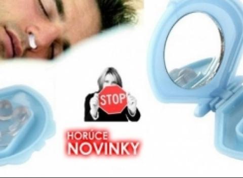 Zdravý a pokojný spánok Silikónová nosová svorka proti chrápaniu