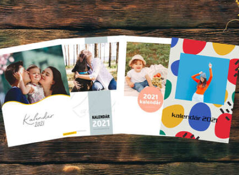 Vytvorte si svoj kalendár s vlastnými fotkami za pár klikov z pohodlia domova.