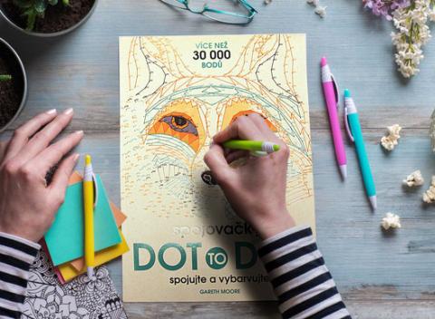 Antistresové omaľovánky a úplná novinka – spojovačky od Grada. Zastrúhajte pastelky, zababušte sa do deky a antistresová kúra môže začať! 