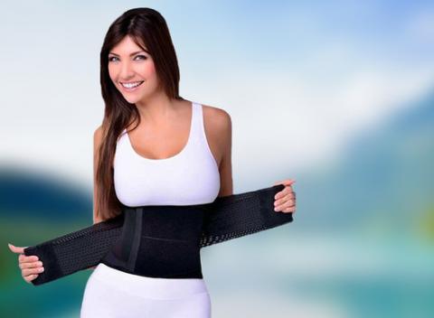 Sťahovací pás pre štíhle brucho za pár sekúnd. Sťahuje oblasť drieku, posilňuje brušné svalstvo a zaručuje oporu pre chrbát. 