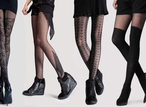 Ukázať svoje nohy sa nemusíte báť ani v zime! Vyberte si z atraktívnej ponuky vzorovaných pančušiek na každú príležitosť.
