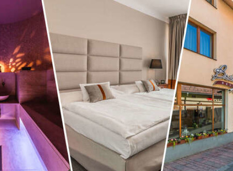 Pobyt s raňajkami a neobmedzeným wellness v rímskych kúpeľoch v centre Košíc.