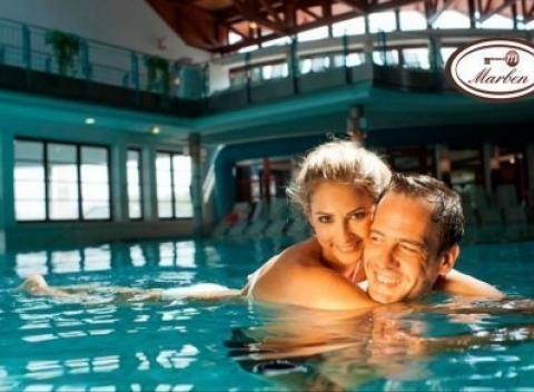 Vychutnajte si vo dvojici dovolenku v známych kúpeľoch Hegykő! Ubytovanie v penzióne Marben s polpenziou i wellness.