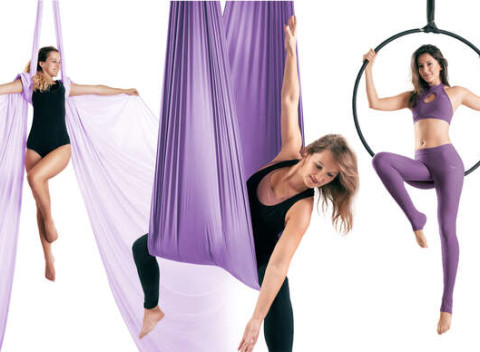 Prudko návykové cvičenie Aerial, zábavný FlyFit alebo vysokoúčinný Forming.