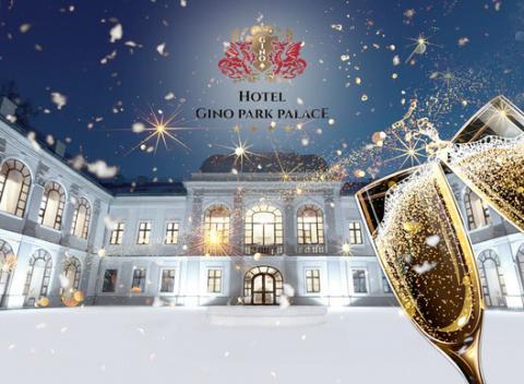 Užite si príchod nového roka v kaštieli Gino Park Palace**** s kráľovským wellness, s noblesným programom počas celého večera a ohňostrojom!