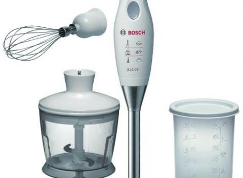 Ponorný mixér Bosch MSM 6B700 je poháňaný silným 350 W a tichým bezvibračným motorom. Varenie je s týmto pomocníkom o veľa jednoduchšie.
