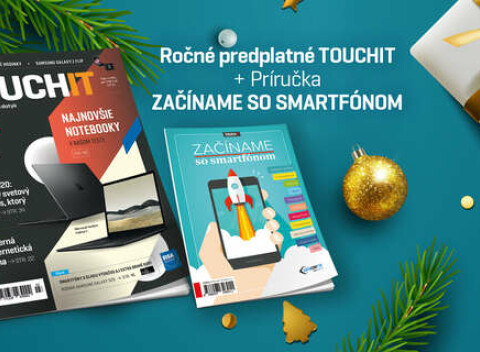 Ročné predplatné TOUCHIT (6 vydaní) s príručkou Začíname so smartfónom.