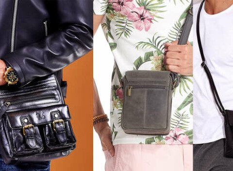 Pánske crossbody tašky - pre turistiku, bežné nosenie aj voľný čas.