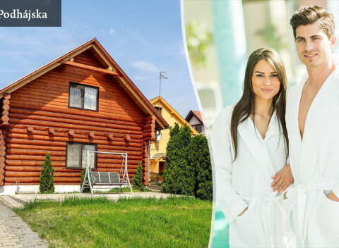 Senior pobyt alebo rodinný pobyt pri termálnom kúpalisku Podhájska v Drevenici - Zrube na 3-8 dní.