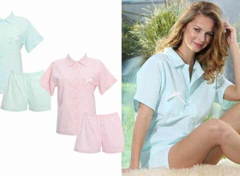 Luxusné dámske pyžamo z organickej bavlny - flanelu, ktoré vám zaručí absolútne pohodlie.