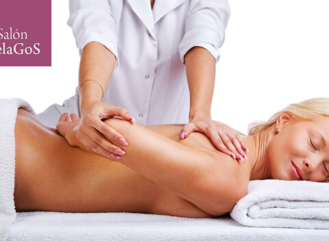Relaxačno-uvoľňujúca masáž chrbta v salóne HelaGoS v Starom meste.