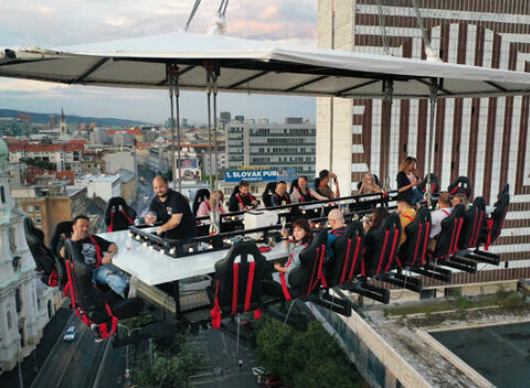 Lietajúca reštaurácia - darčekový poukaz v hodnote 130 €