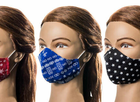 Kvalitné tvarované rúška pre malých i veľkých, ktoré príjemne sedia na tvári.