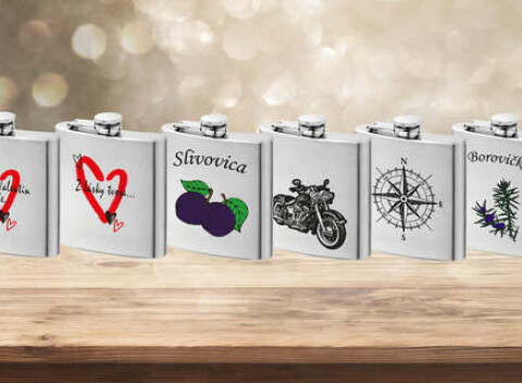 Nerezové ploskačky, na váš obľúbený drink. Do lesa na túru či na túlanie sa v rámci okresu.