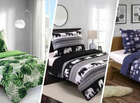 Ľahké zipsové obliečky z mikrovlákna, ktoré netreba žehliť (12 vzorov).