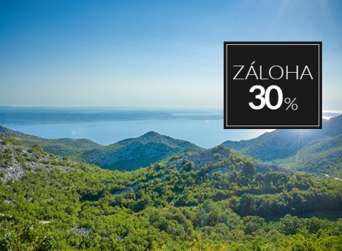 Užite si viac než len pohodovú dovolenku v Chorvátsku. Pobyt s polpenziou v luxusnej rodinnej vile Dalmatinka pri pobreží a národnom parku.