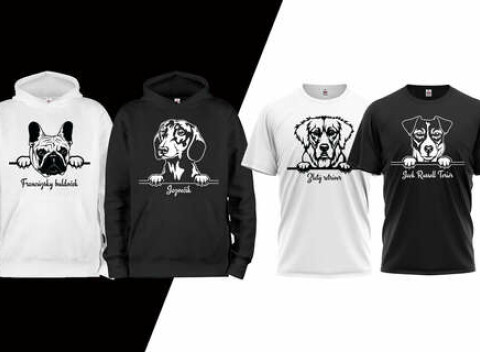 Pánske a dámske tričká a mikiny s motívom vášho štvornohého miláčika.