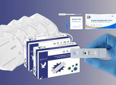 Certifikovaný rýchlotest na COVID-19 protilátky + zdarma respirátory KN95/FFP2.