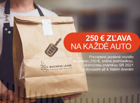 Preverené jazdené autá po operatívnom leasingu od Business Lease - vozidlo vám dovezú až domov.
