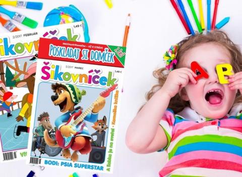 Ročné predplatné časopisu Šikovníček. Je určený (ne)čitateľom od 3 do 9 rokov. Jeho cieľom je deti zabaviť i všeličo skvelé naučiť. 