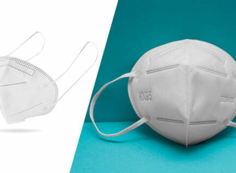 Respirátor KN95/FFP2 (1 až 50 kusov v balení).  Zabezpečte seba i svojich blízkych.