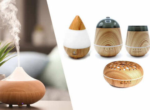 Nadčasové a elegantné elektrické aróma difuzéry s USB rôznych tvarov pre lepší deň.