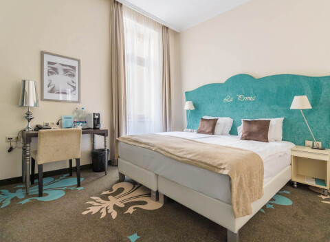 Budapešť luxusne a priamo v centre mesta: La Prima Fashion Hotel **** s raňajkami a vstupom do fitness