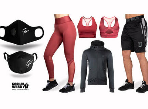 Rúška alebo značkové dámske a pánske oblečenie Gorilla Wear so zľavou.