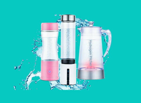 Generátory vodíkovej vody Lazena, vodíková kanvica alebo tablety.