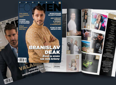 Ročné predplatné časopisu ForMen v tlačenej a online forme.