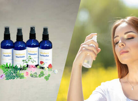 Prírodný suchý olej s vitamínom E na telo a vlasy (vyrobené na Slovensku).