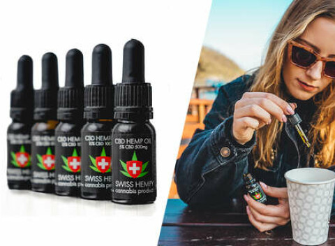 Kvalitný CBD olej či prášok, ktorý priaznivo pôsobí na ľudské telo a psychiku a na liečebné účely.