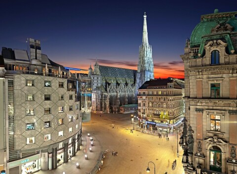 Luxusný víkend v centre Viedne v 5* hoteli Intercontinental s raňajkami.