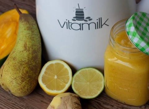 Vyskúšajte novinku Vitamilk a vyrobte si vlastné rastlinné mlieko, pyré, smoothie i polievky. Prístroj s funkciami pre zdravý životný štýl. 