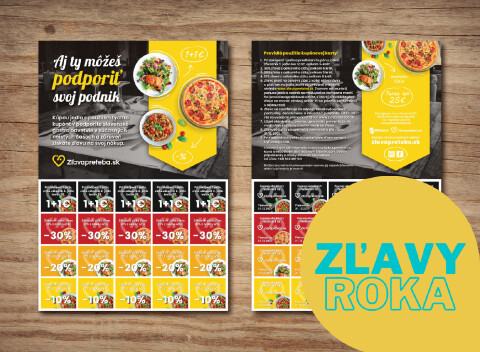 Kupónová karta na jedlá a pizze v Čadci a okolí - množstvo zaujímavých zliav do obľúbených reštaurácií.