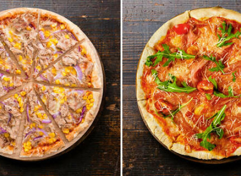 Malá pizza podľa vlastného výberu - donáška alebo take away z Pizza Stazione.