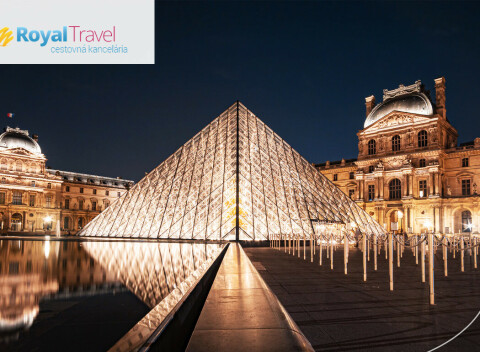 Paríž a Versailles: Letecký poznávací zájazd do najromantickejšieho mesta na svete na 5 dní.