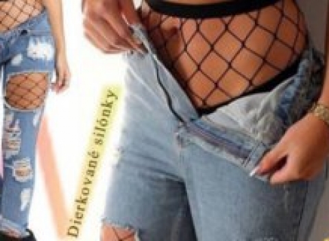 Sexy dierkované silónky pre všetky dámy a slečny, ktoré majú rady extravaganciu. 