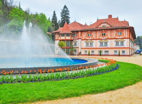 Luhačovice v Penzióne Oáza s polpenziou a vstupom do mestskej plavárne.