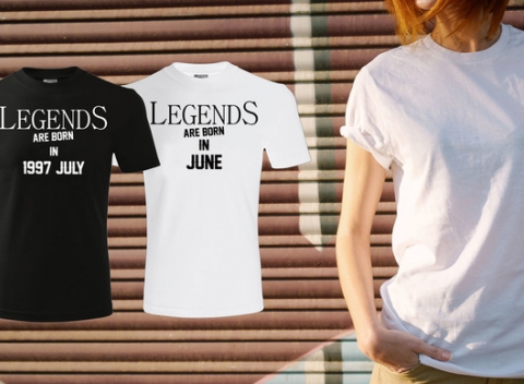 Tričko, ktoré dá vedieť každému, že ste legenda. Dámske alebo pánske tričko zo 100 % bavlny.