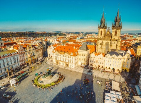 Praha priamo v centre: Hotel The Gold Bank **** s raňajkami formou bufetu a fľašou vína ako darček.