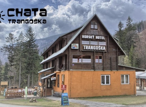 Pobytové balíčky s raňajkami na chate Trangoška na južnej strane Chopku v Nízkych Tatrách.