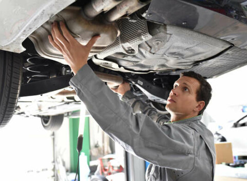 Profesionálne strojové čistenie DPF/FAP filtra a katalyzátora (osobné vozidlo).