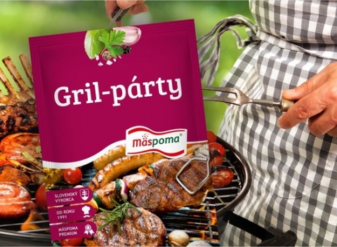 Balíček 18 grilovacích a ďalších korenín od Mäspoma - slovenského výrobcu korenín.