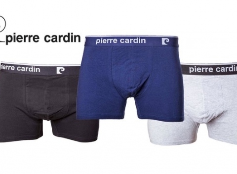 Pánske boxerky Pierre Cardin. Oblečte svojho chlapa štýlovo a začnite rovno spodným prádlom.