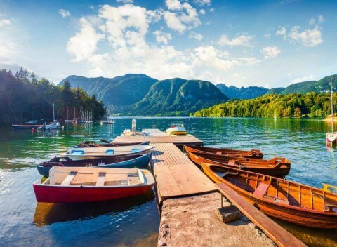 Relaxujte aj vy v Slovinsku, pri nádhernom jazere Bohinj v 4* Eco Hoteli.